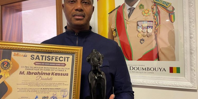 MIGA:  Ibrahima Kassus Dioubaté : Meilleur investisseur guinéen dans l’énergie (2014-2024)