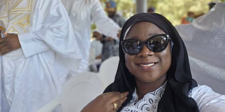 Marie Angèle Ndiaye : Une présence remarquée à la Marche de la Paix à Boké