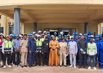 Boké-Métiers: L’ONFPP lance la formation de 150 jeunes en conduite d’engins lourds et aux logiciels des Mines