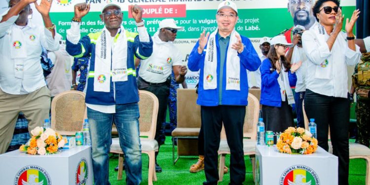 Labé : Lancement officiel du Fan Club Général Mamadi Doumbouya sous le parrainage d’Ahmed Kanté