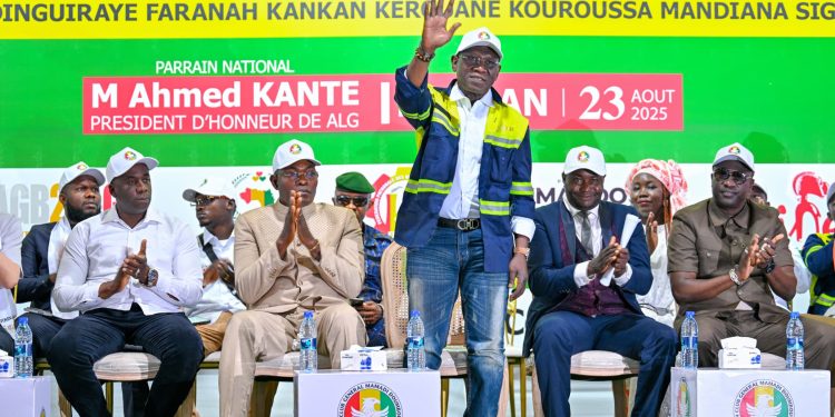 Kankan : Ahmed Kanté lance les activités du Fan Club Général Mamadi Doumbouya et les travaux de formation sur la vulgarisation de la nouvelle Constitution
