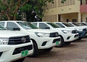 Kindia : Le Président Mamadi Doumbouya offre des véhicules de commandement aux dix sous-préfectures