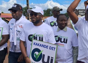 Marche des cadres administratifs à Boké: Abdoulaye Kéita parmi les piétons 