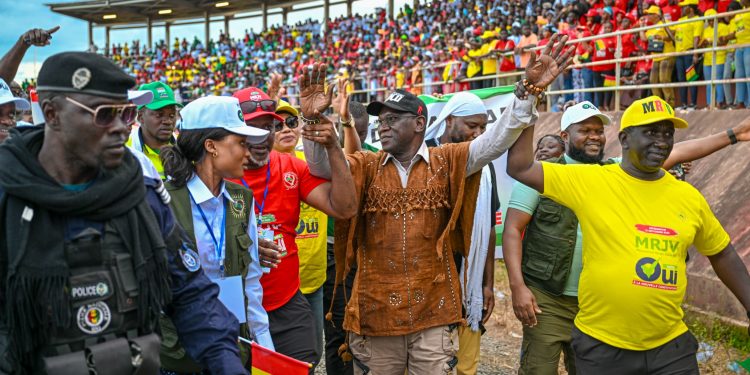 Référendum du 21 septembre : mobilisation historique menée par Ahmed Kanté à Kamsar