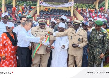 Boké – Société : La Place des Martyrs retrouve son éclat grâce à UMS et au Consortium SMB-Winning