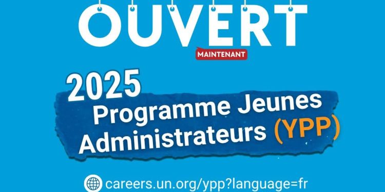 Carrières internationales : L’ONU ouvre les candidatures au Programme Jeunes Administrateurs (YPP) 2025