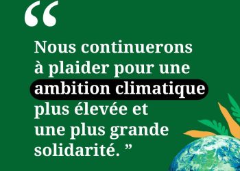 COP30 : Dans un message officiel, l’ONU salue des avancées mais alerte sur un accord encore insuffisant