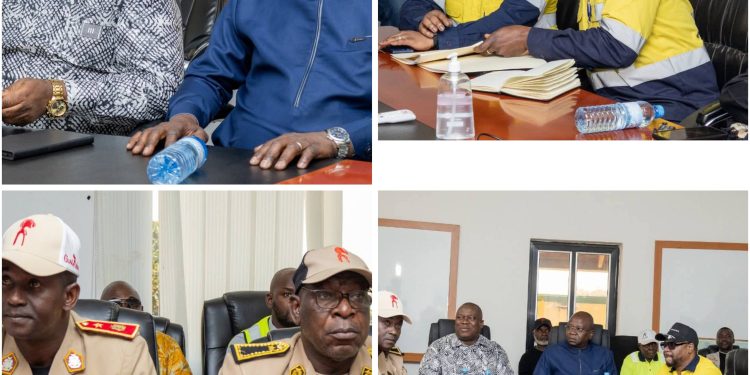 Incident maritime à Boffa : le gouvernement en mission d’évaluation chez Bel Air Mining