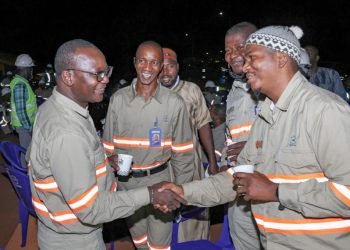 CBG : un moment de partage autour d’une rupture collective du jeûne avec les équipes de la Direction Groupe Mine