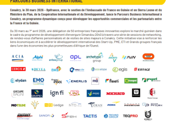 Guinée–France : la santé et l’entrepreneuriat au cœur d’un partenariat stratégique en pleine mutation