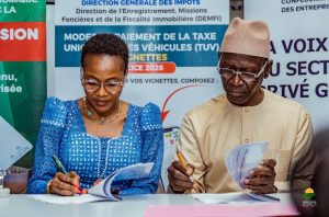 Guinée : la DGI et la CGE-GUI signent un protocole d&rsquo;accord pour renforcer le dialogue entre l&rsquo;État et le secteur privé
