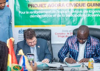 Guinée : l&rsquo;Ambassade du Royaume-Uni et le CNOSCG signent un accord pour lancer le projet AGORA Civique Guinée