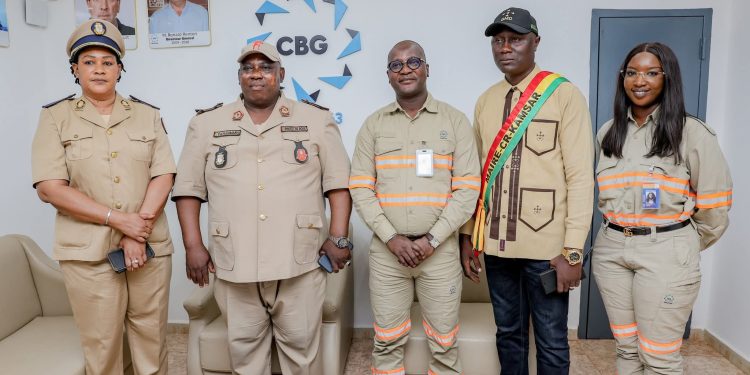 Boké : la CBG et les nouvelles autorités communales de Kamsar renforcent leur partenariat pour le développement local